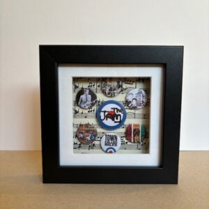 NEW "The Jam" Themed 5 x 5 inch Badge Set