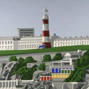 Henry Sells  Print of Smeaton's Tower