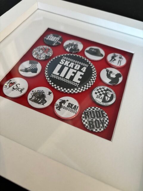 "Ska'd 4 Life" 8x8 inch Badge Set - Image 2