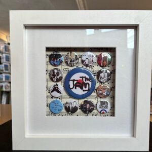"The Jam" 8x8 inch Badge Set