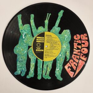 Status Quo, Frantic Four -  Hand painted Record